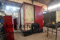 Водогрейный котел 0.58 ОУР изготовление